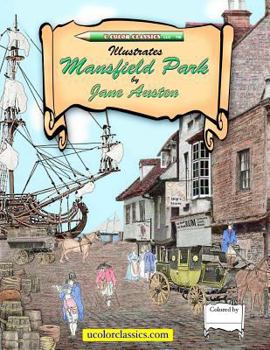 Paperback U Color Classics Illustrates Mansfield Park by Jane Austen Book