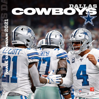 Calendar Dallas Cowboys 2021 12x12 Team Wall Calendar Book
