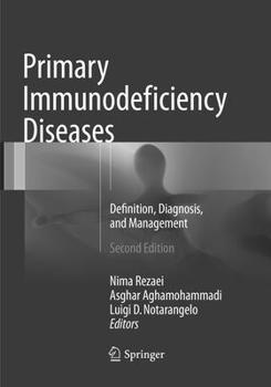 Paperback Primary Immunodeficiency Diseases: Definition, Diagnosis, and Management Book