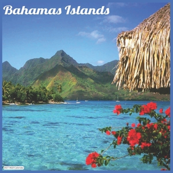 Paperback Bahamas Islands 2021 Wall Calendar: Official Bahamas 2021 Wall Calendar Book