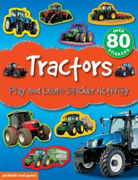 Paperback Play and Learn Sticker Activity - Tractors Book