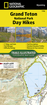 Map Grand Teton National Park Day Hikes Map Book