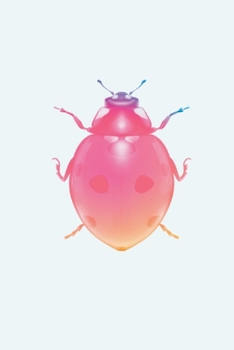 Notebook: Entomologist Journal Dotted A5 Insect Lady Bug Birthday Gift Planner Book 120 Pages