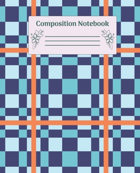Paperback Composition Notebook: Wide Ruled Notebooks Paper - Composition Notebook (Diary, Journal) 7.5x9.25in 110 Pages Wide Ruled Notebooks Paper Book