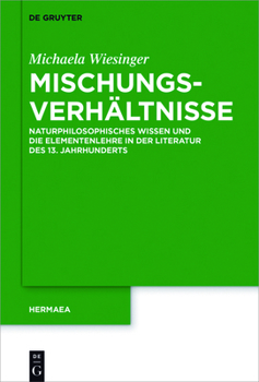 Hardcover Mischungsverhältnisse [German] Book