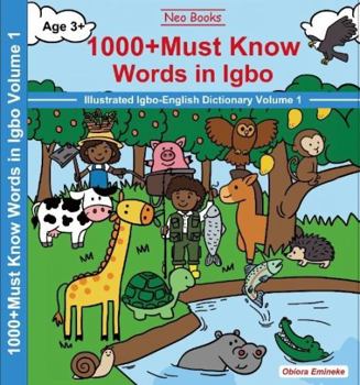 Hardcover 1000+ Must know words in Igbo Language Vol 1| Illustrated Igbo-English Dictionary| Learning & Education Toys | Interactive Books|Gifts for Boys & Girls|Sound Book/Audio Book/Talking Book|Musical Book