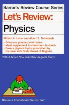 Paperback Let's Review Physics Book