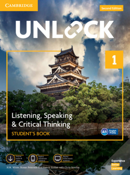Paperback Unlock Level 1 Listening, Speaking & Critical Thinking Student's Book, Mob App and Online Workbook W/ Downloadable Audio and Video Book