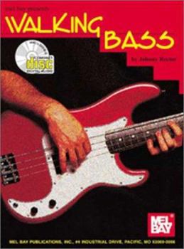 Paperback Walking Bass [With CD] Book