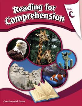 Paperback Reading Comprehension Workbook: Reading for Comprehension, Level C - 3rd Grade Book