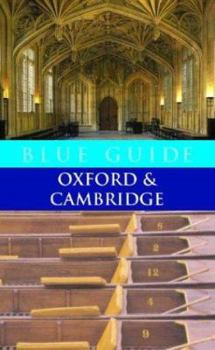 Paperback Blue Guide Oxford & Cambridge Book