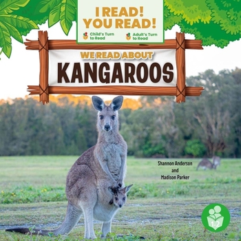 Paperback We Read about Kangaroos Book