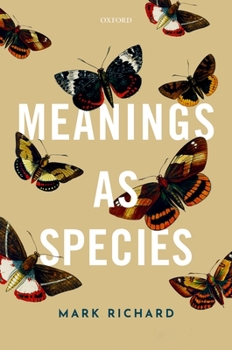 Hardcover Meanings as Species Book