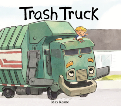 Library Binding Trash Truck Book
