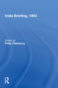 Paperback India Briefing, 1993 Book