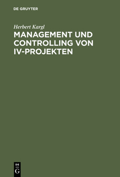 Hardcover Management und Controlling von IV-Projekten [German] Book