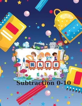 Paperback Math Subtraction 0-10 Book