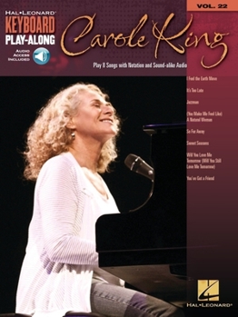 Paperback Carole King: Keyboard Play-Along Volume 22 (Bk/Online Audio) [With CD (Audio)] Book
