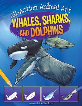 Library Binding Whales, Sharks, and Dolphins Book