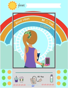 SkSkSkSk VSCO Girl Lined Notebook / Journal / Diary: Wear the scrunchies and shell necklace! Take the selfies! Feel the Good Vibes! Drink from your hydroflask and spill ALL the hot tea!