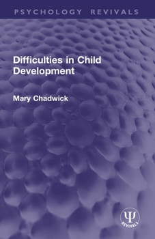 Paperback Difficulties in Child Development Book
