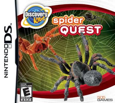 Game - Nintendo DS Discovery Kids-Spider Quest Book