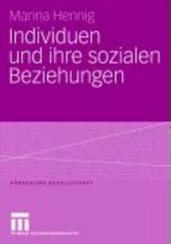 Paperback Individuen Und Ihre Sozialen Beziehungen [German] Book