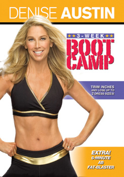 DVD Denise Austin: 3 Week Bootcamp Book