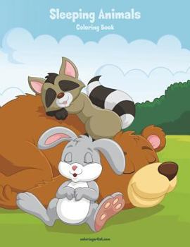 Sleeping Animals Coloring Book 1