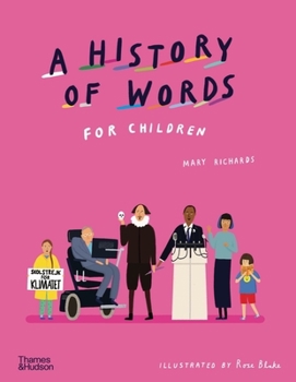 Hardcover A History of Words for Children Book