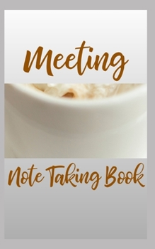 Meeting Note Taking Book