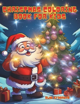 Paperback Christmas Coloring Book for Kids Book