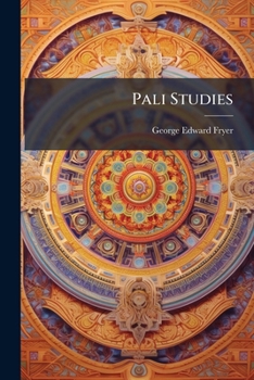 Paperback Pali Studies... Book
