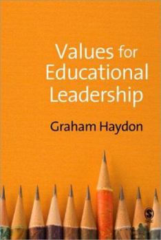 Paperback Values for Educational Leadership Book