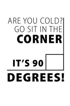 Paperback Notebook: Nerd Pun Angle Science Geek Funny Gift 120 Pages, 6X9 Inches, Dot Grid Book