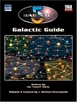 Hardcover Babylon 5: The Galactic Guide Book
