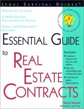 Paperback Essential Guide to Real Estate Contracts Book