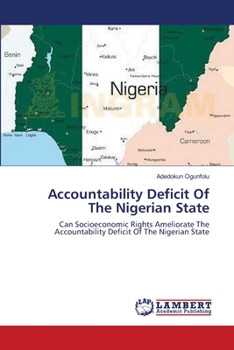 Paperback Accountability Deficit Of The Nigerian State Book