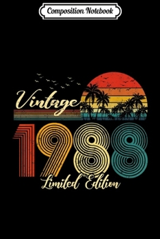 Composition Notebook: Vintage 1991 Made in 1991 28th birthday 28 years old Gift  Journal/Notebook Blank Lined Ruled 6x9 100 Pages