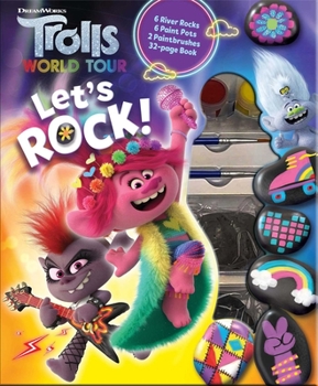 Hardcover DreamWorks Trolls World Tour: Let's Rock! Book