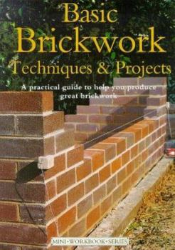 Paperback Basic Brickwork Techniques and Projects (Mini Workbook Series) (Mini Workbook) Book