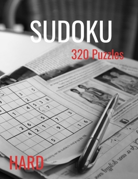 Paperback Soduko Puzzle Book: Hard Difficulty Book