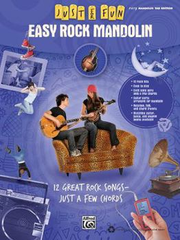 Paperback Easy Rock Mandolin: Just for Fun Series Book