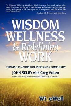 Paperback Wisdom Wellness and Redefining Work Book