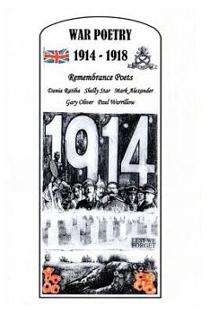 Paperback 1914 -1918 war poetry Book