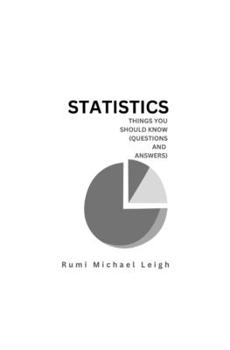 Paperback Statistics: Things You Should Know (Questions and Answers) Book