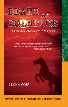 Paperback Death at Solstice: A Gloria Damasco Mystery Book