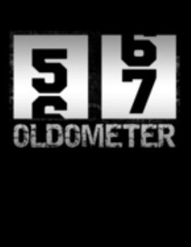 Paperback Oldometer 57: Oldometer 56-57 .57th Birthday Funny Gift Book