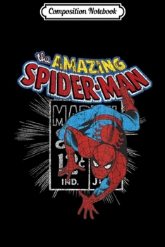Composition Notebook: Marvel The Amazing Spider-Man Vintage Comic Poster  Journal/Notebook Blank Lined Ruled 6x9 100 Pages