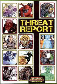 Paperback Mutants and Masterminds RPG: Threat Report Book